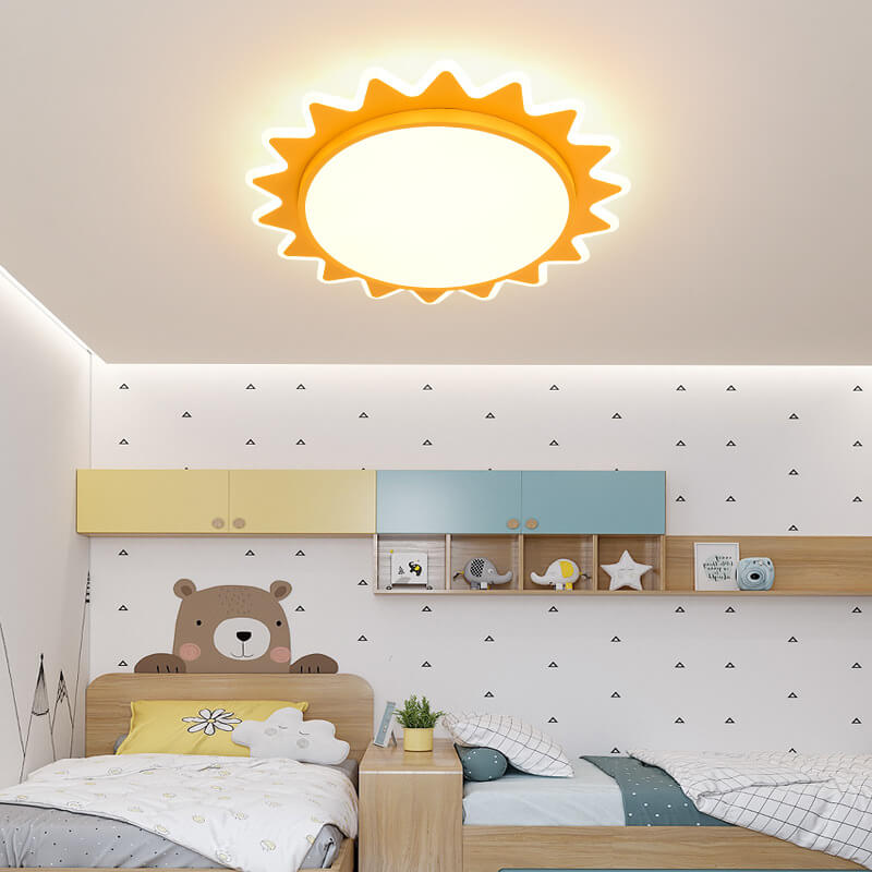 Lampa solarna z LED i kolorowym designem