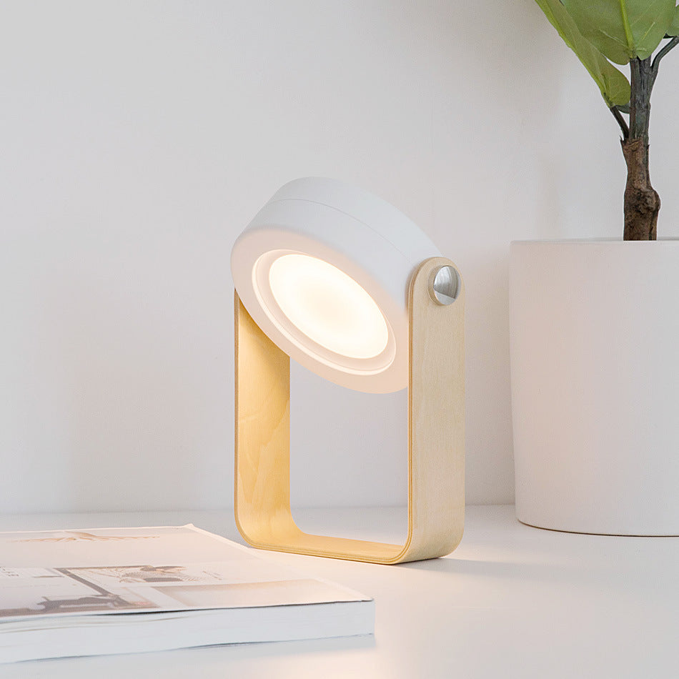 Froy – Składana Lampa Stołowa z Funkcją Ładowania USB i 4 Ściemnialnymi Poziomami Światła