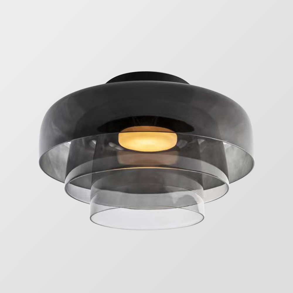 Nowoczesna, designerska lampa sufitowa ze szkła – stylowy akcent do każdego wnętrza
