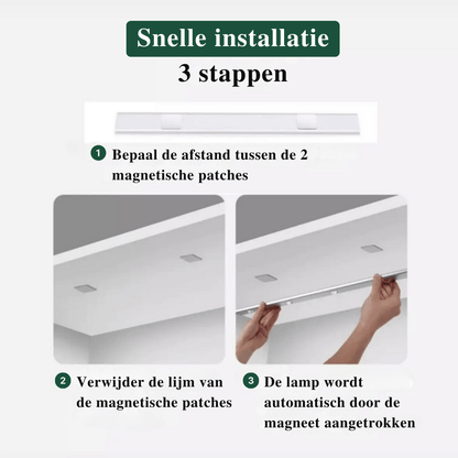 Inteligentna Lampa LED Bezprzewodowa z Czujnikiem Ruchu i Magnetycznym Mocowaniem