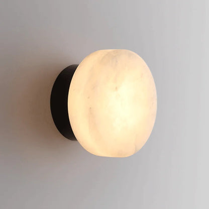 Luxury marble wall lamp with a timeless Scandinavian design