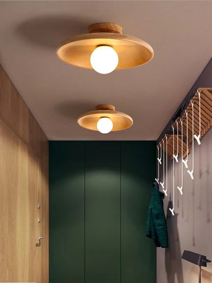Tiko – Ponadczasowa Lampa Sufitowa Japandi do Wnętrz i na Zewnątrz