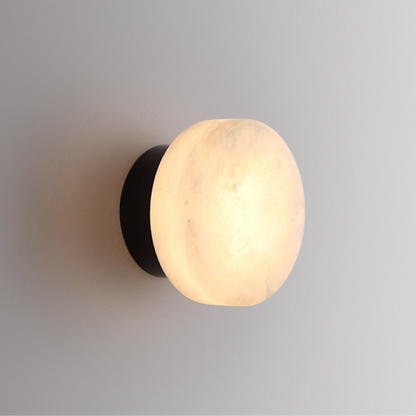 Luxury marble wall lamp with a timeless Scandinavian design