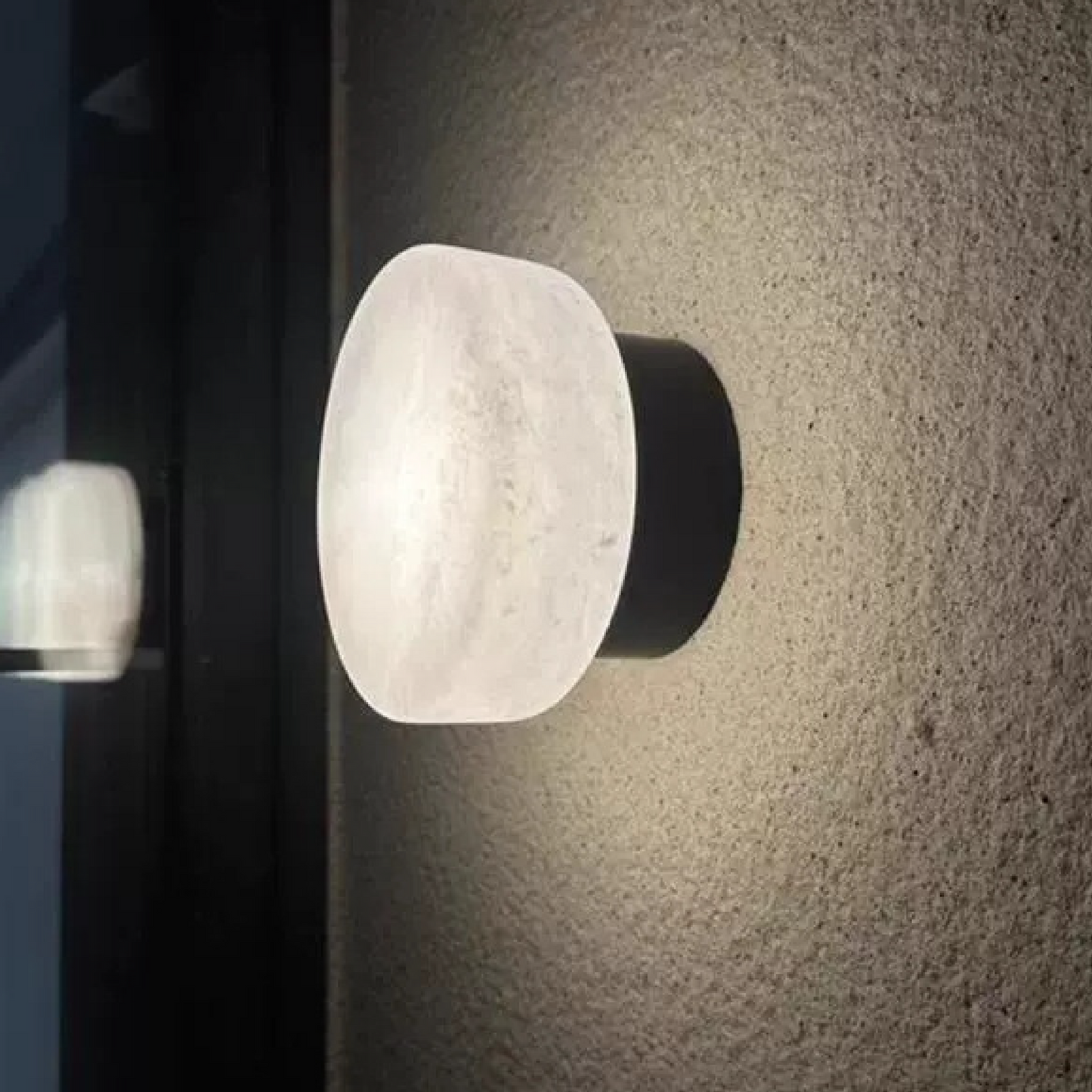 Luxury marble wall lamp with a timeless Scandinavian design