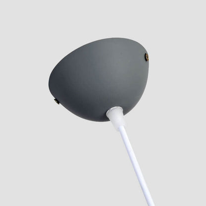 Nowoczesna Lampa Wisząca z Aluminium – Czarny, Biały, Żółty, Niebieski, Różowy, Czerwony, Zielony, Szary – E26