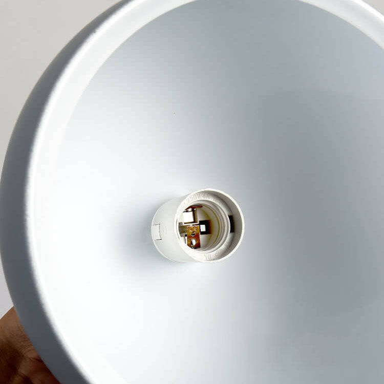 Nowoczesna Lampa Wisząca z Aluminium – Czarny, Biały, Żółty, Niebieski, Różowy, Czerwony, Zielony, Szary – E26