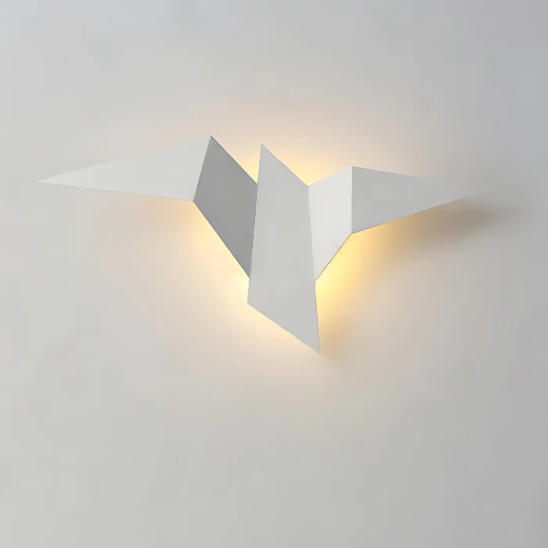 Lampa Ścienna Origami z Japońskim Designem