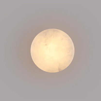 Luxury marble wall lamp with a timeless Scandinavian design