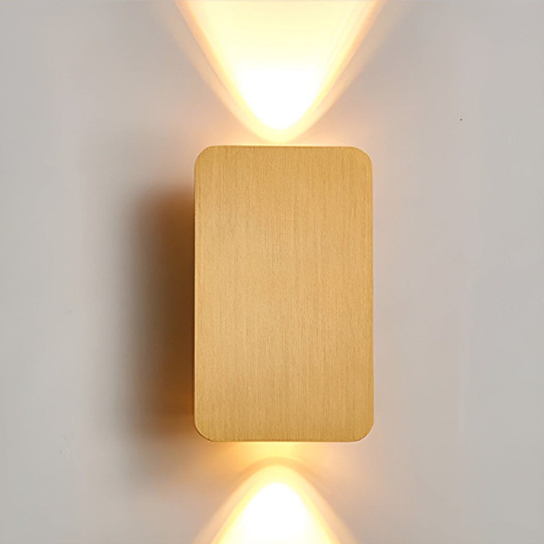 Minimalistyczna lampa ścienna LED do nowoczesnej atmosfery