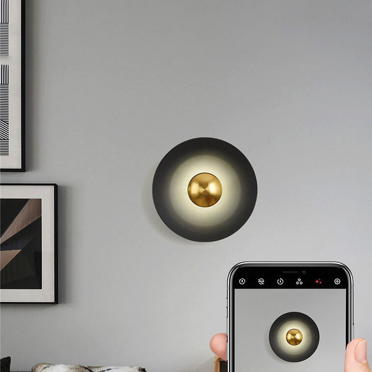 Nowoczesna Lampa Ścienna LED z Abstrakcyjnym Wzorem