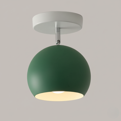 Nowoczesna Skandynawska Minimalistyczna Lampa Sufitowa z Żelaza i Drewna w Wielu Kolorach