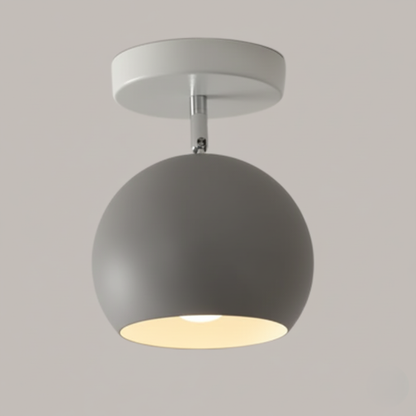 Nowoczesna Skandynawska Minimalistyczna Lampa Sufitowa z Żelaza i Drewna w Wielu Kolorach