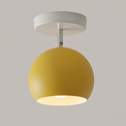 Nowoczesna Skandynawska Minimalistyczna Lampa Sufitowa z Żelaza i Drewna w Wielu Kolorach