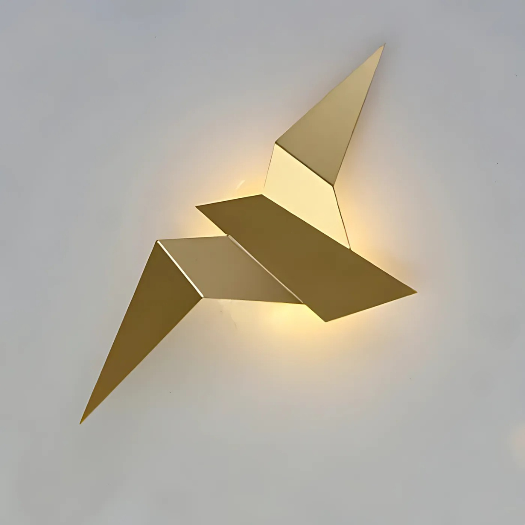Lampa Ścienna Origami z Japońskim Designem