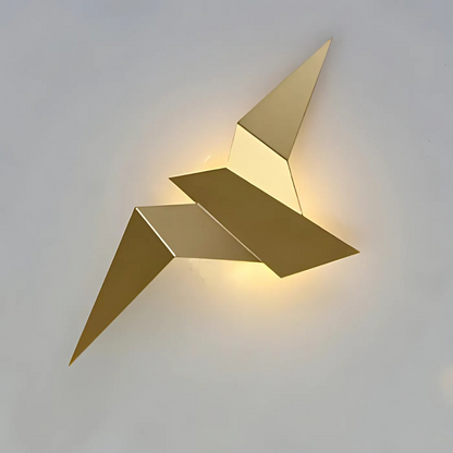 Lampa Ścienna Origami z Japońskim Designem