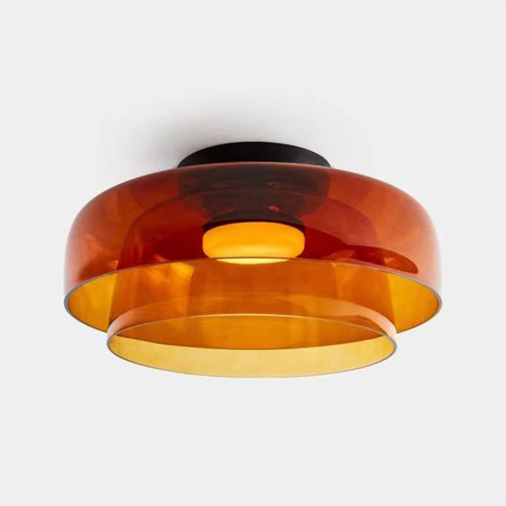 Nowoczesna, designerska lampa sufitowa ze szkła – stylowy akcent do każdego wnętrza