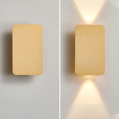 Minimalistyczna lampa ścienna LED do nowoczesnej atmosfery