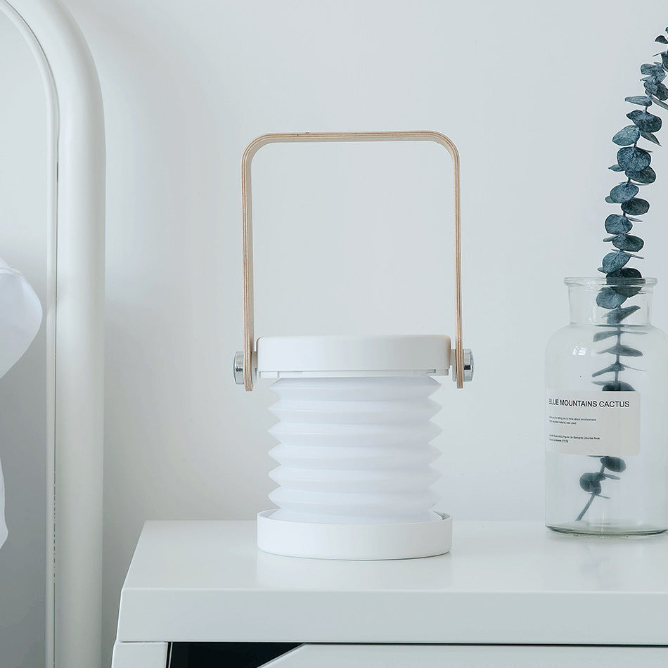 Froy – Składana Lampa Stołowa z Funkcją Ładowania USB i 4 Ściemnialnymi Poziomami Światła