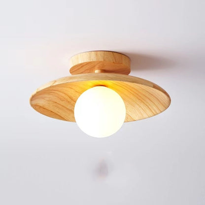 Tiko – Ponadczasowa Lampa Sufitowa Japandi do Wnętrz i na Zewnątrz