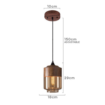 Drewniana Lampa Wisząca – Naturalna, Elegancka i Stylowa