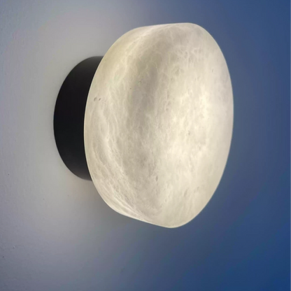Luxury marble wall lamp with a timeless Scandinavian design