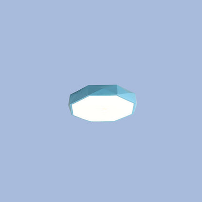 Nowoczesna lampa sufitowa LED w abstrakcyjnym skandynawskim designie