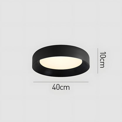 Nowoczesna Okrągła Lampa Sufitowa LED – 25/40/50 cm z Miękkim Dyfuzorem Akrylowym