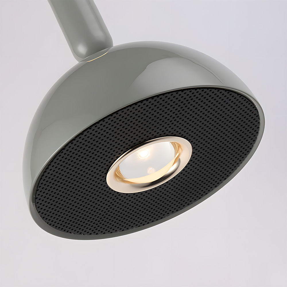 Scandinavian Modern LED Pendant Light – Stained Glass Design with Minimalist Frame