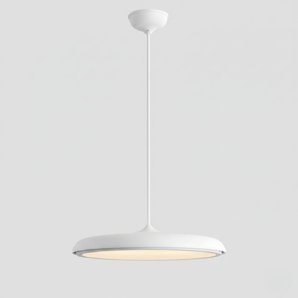Nowoczesna Kolorowa Lampa Wisząca LED z Skandynawskim Designem