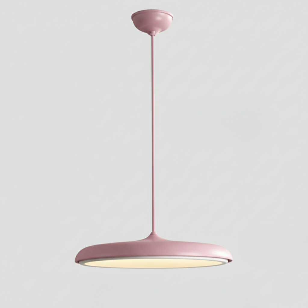 Nowoczesna Kolorowa Lampa Wisząca LED z Skandynawskim Designem