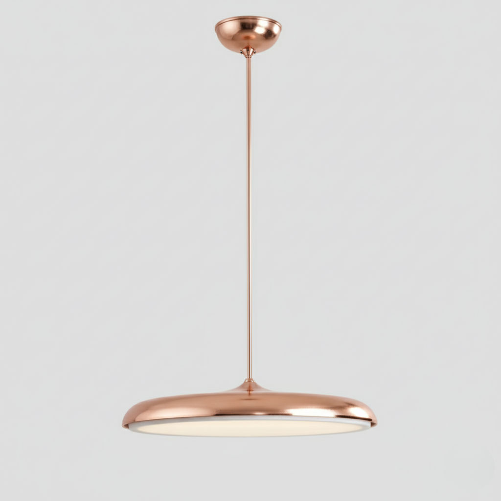 Nowoczesna Kolorowa Lampa Wisząca LED z Skandynawskim Designem