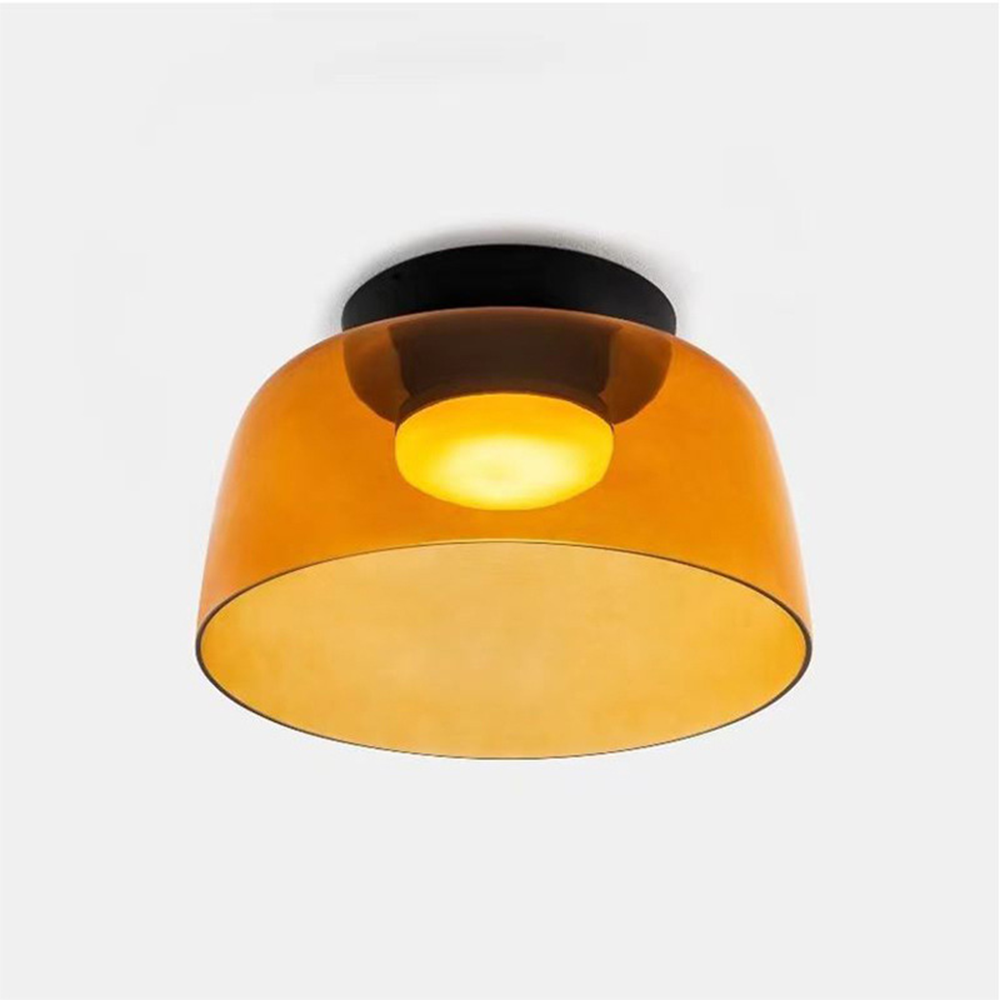 Nowoczesna, designerska lampa sufitowa ze szkła – stylowy akcent do każdego wnętrza