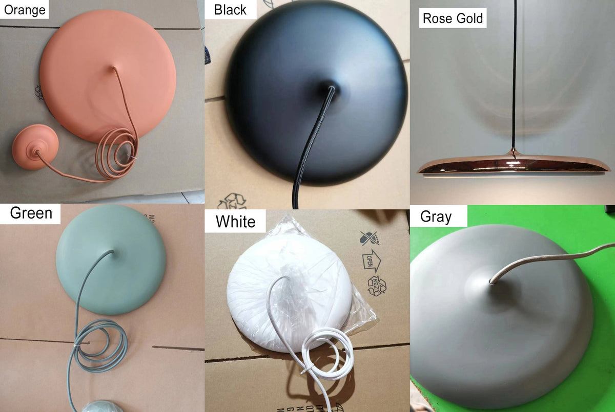 Nowoczesna Kolorowa Lampa Wisząca LED z Skandynawskim Designem