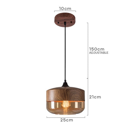 Drewniana Lampa Wisząca – Naturalna, Elegancka i Stylowa