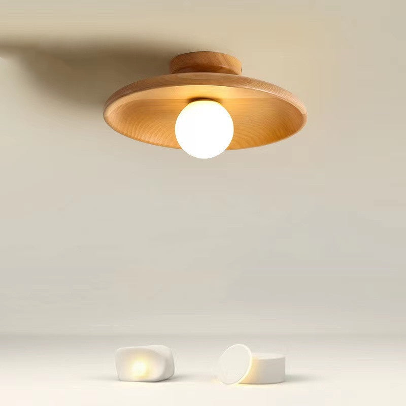 Tiko – Ponadczasowa Lampa Sufitowa Japandi do Wnętrz i na Zewnątrz