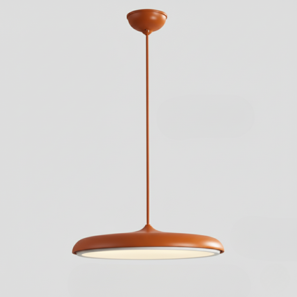 Nowoczesna Kolorowa Lampa Wisząca LED z Skandynawskim Designem