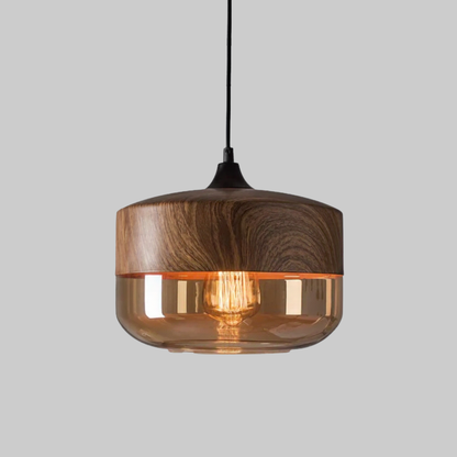 Drewniana Lampa Wisząca – Naturalna, Elegancka i Stylowa