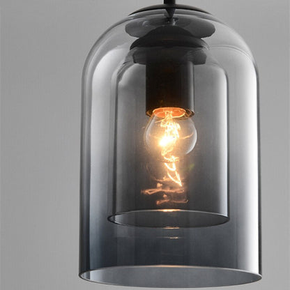 Nöro – Stylowa Skandynawska Szklana Lampa Wisząca do Kuchni i Salonu