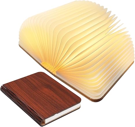 Booky – Elegant LED Table Lamp with Built-in Battery, Shaped Like a Book