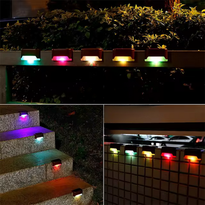 Sola – Komplet 4 Solarnych Lamp Zewnętrznych z Automatycznym Czujnikiem i Wodoodpornością IP65