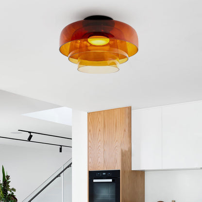 Nowoczesna, designerska lampa sufitowa ze szkła – stylowy akcent do każdego wnętrza