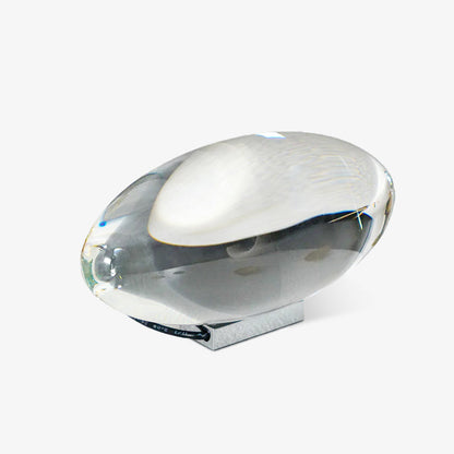 Elegancka lampa stołowa z kryształową soczewką – nastrojowy klimat światła i różnorodne tryby LED