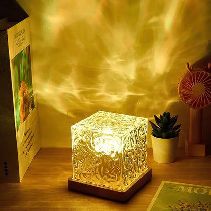 Cubo – A cube-shaped lamp with prismatic light