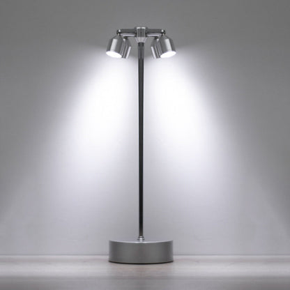 Stylowa minimalistyczna lampa stołowa LED z żelaza – dostępna w wariantach 1, 2 lub 4 punktów świetlnych