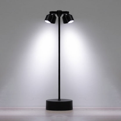 Stylowa minimalistyczna lampa stołowa LED z żelaza – dostępna w wariantach 1, 2 lub 4 punktów świetlnych