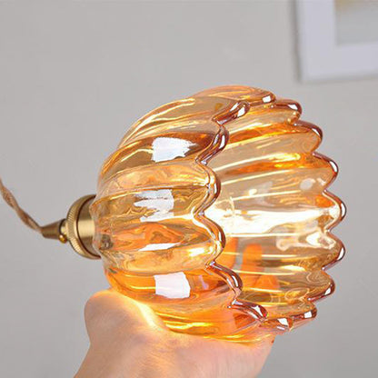 Scandinavian Glass Pendant Lamp in Various Colors