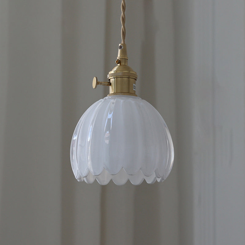Scandinavian Glass Pendant Lamp in Various Colors