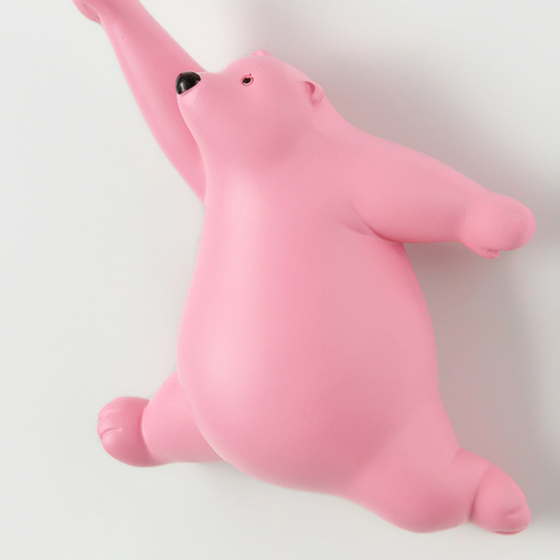 Nordic Fun – Kinkiet ścienny z żywicy i PVC, gniazdo G9