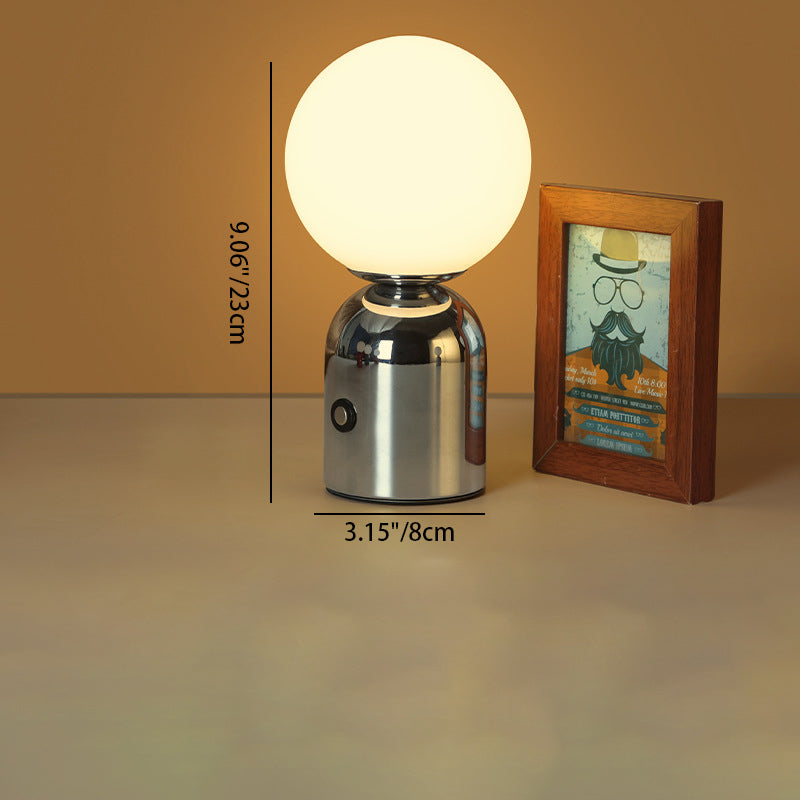 Minimalistyczna Lampa Stołowa LED – Do Wtyczki, 2W z Akrylowym Abażurem