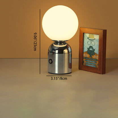 Minimalistyczna Lampa Stołowa LED – Do Wtyczki, 2W z Akrylowym Abażurem